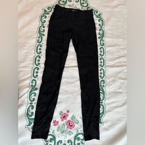 Y2K Simply Vera Vera Wang Black Skinny Pants